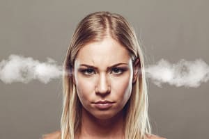 angry woman